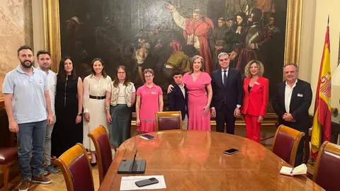 Nadadores con síndrome de Down reclaman en el Senado una categoría propia en los Juegos Paralímpicos