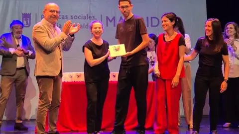 Entrega de premios del 24º certamen expresión dramática centros discapacidad - Foto Ayuntamiento de Madrid
