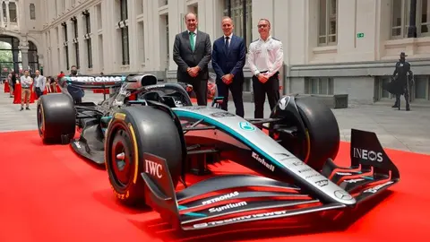 El consejero López-Valverde, en la clausura del CXO Madrid Summit CrowdStrike Mercedes-AMG Petronas F1 - Foto Comunidad de Madrid