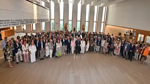Foto de familia de la XXII Asamblea General de Socios de la Asociación de la Empresa Familiar de Madrid