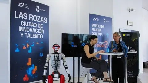Stand de Las Rozas Innova en CTO AI Summit_