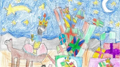 'Cargadito de ilusiones' de Martín Troyano Sánchez, del CEIP José Calvo Sotelo