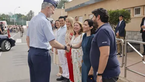 Felipe VI preside el homenaje a la Patrulla Águila en su 40º aniversario con la presencia de Ayuso en San Javier - Comunidad de Madrid