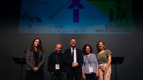 El consejero De Paco Serrano, en la inauguración de  la Feria de las Artes Escénicas de Madrid (MADFeria) - Foto Comunidad de Madrid