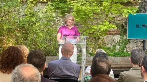 Rivera de la Cruz en la presentación de la programación de la nueva temporada de Nave 10 Matadero