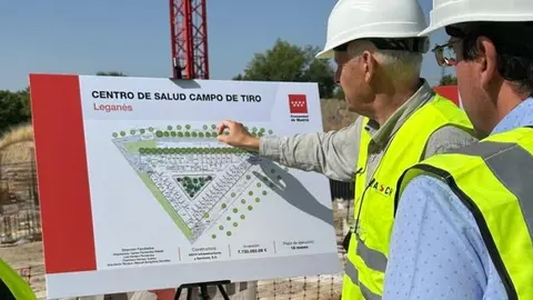 Plano Centro de Salud Campo de Tiro de Leganés - Ayuntamiento de Leganés