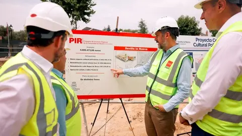 El consejero García Martín, en Sevilla La Nueva - Foto Comunidad de Madrid