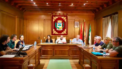 Junta Local Seguridad Cercedilla - Foto Delegación Gobierno Madrid