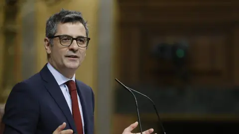 El ministro de Presidencia, Justicia y Relaciones con las Cortes, Félix Bolaños - Foto del Congreso de los Diputados
