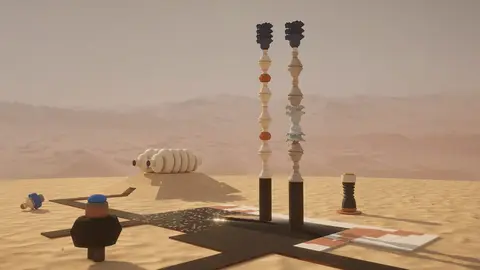 SandraVal Videoinstalacion Utopia Planitia. Actom III