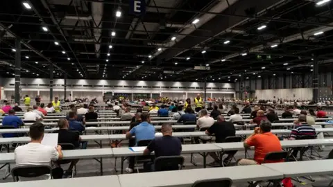 Imagen de archivo de anterior proceso de selección de conductores EMT Madrid