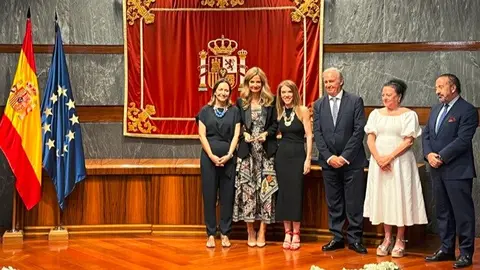 La viceconsejera de Justicia y Víctimas ha recogido hoy el Premio Calidad de la Justicia en la categoría de entidades y organismos - Foto Comunidad de Madrid