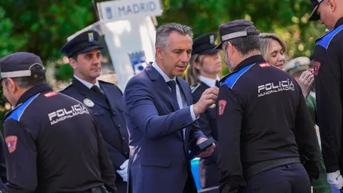 El consejero Novillo, en la entrega de los reconocimientos - Foto Comunidad de Madrid
