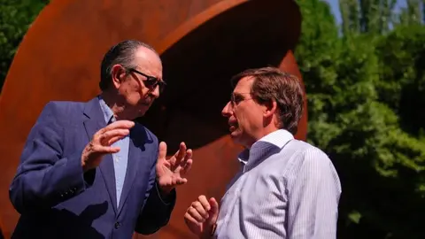 El alcalde de Madrid, José Luis Martínez-Almeida, durante la presentación de Hermes - Foto Ayuntamiento de Madrid