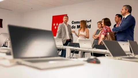 El consejero de Presidencia, Justicia y Administración Local, Miguel Ángel García Martín, ha participado en la  ceremonia - Foto Comunidad de Madrid