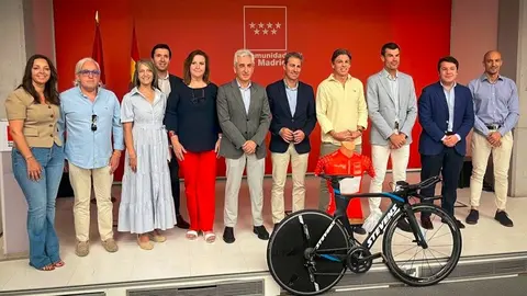 Presentación Vuelta Ciclista Sub-23 a la región  - Foto Comunidad de Madrid