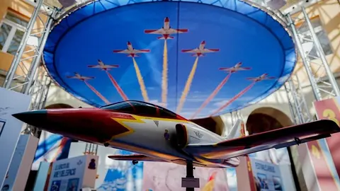 Exposición 40 años de La Patrulla Águila - Foto Comunidad de Madrid