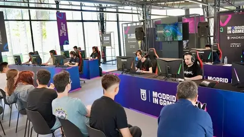 Encuentro de ‘gamers’ en el Campus del Videojuego de Madrid in Game. Foto de archivo de Madrid in Game