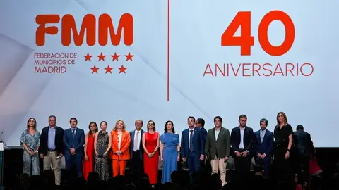 Isabel Díaz Ayuso, en el acto de conmemoración del 40º aniversario de la Federación de Municipios de Madrid - Foto Comunidad de Madrid