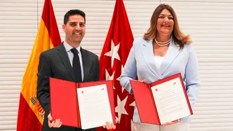 Firma convenio Comunidad de Madrid y el Miami Dade  College de Florida - Foto Comunidad de Madrid