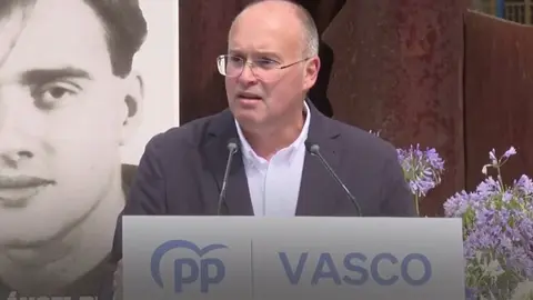 El secretario general del Partido Popular (PP), Miguel Tellado, este sábado. | Foto de Servimedia