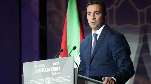 Pradales en un acto público | Foto del Gobierno vasco