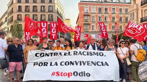 Manifestación contra el racismo en Callao