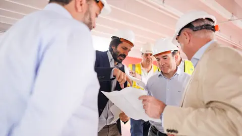 Carabante y Segura en momento visita