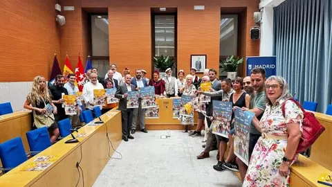 Momento de la presentación del programa de fiestas