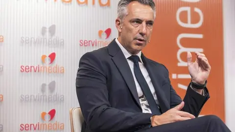 Carlos Novillo en Servimedia - Foto de Jorge Villa