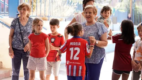 Encuentro intergeneracional en el CEIP Real Armada con motivo del Día de los Abuelos - Foto Ayuntamiento de Madrid