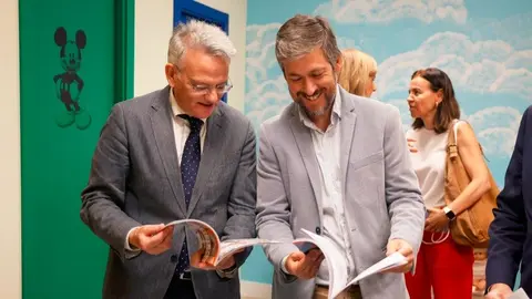 El consejero García Martín ha inaugurado tercera sala infantil en los juzgados de la región - Foto Comunidad de Madrid