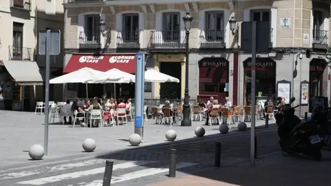 Imagen de archivo de terrazas en Madrid - Foto Ayuntamiento de Madrid
