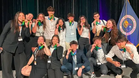 Estudiantes madrileños ganan la final mundial en diseño de  ingeniería aeroespacial - Foto Comunidad de Madrid