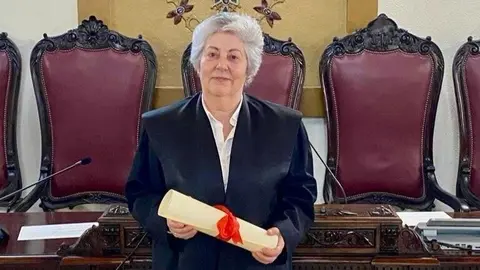 Remedios Ruiz Benavente, procuradora afectada por la Mutualidad