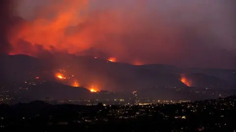 Incendio -  Foto de Protección Civil