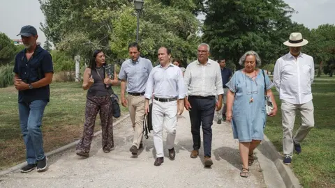 Carabante e Izquierdo durante la visita - Foto Ayuntamiento de Madrid