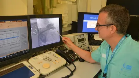 El Hospital público Universitario de Torrejón realiza una innovadora intervención cardiaca