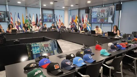 Reunión con la NFL en la sede de LALIGA en Madrid | Foto de LALIGA
