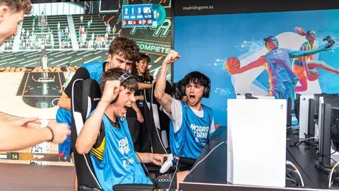 Diferentes imágenes de archivo de competiciones de Madrid in Game