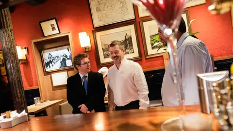 Mariano de Paco Serrano visitando la casa de Vicente Aleixandre - Comunidad de Madrid