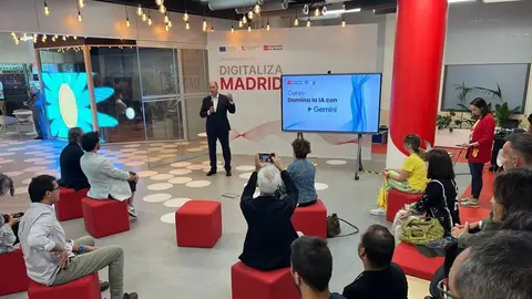 La Comunidad formará a los madrileños en la Inteligencia Artificial de Google