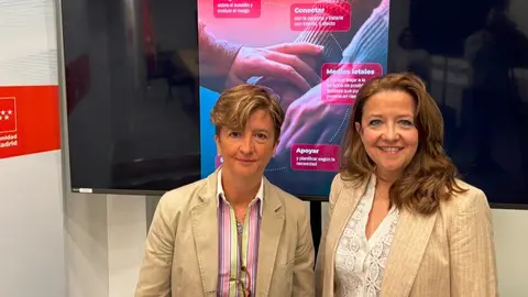 La consejera Matute, en la presentación de Una mano abierta para la vida - Foto Comunidad de Madrid