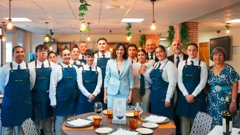Isabel Díaz Ayuso, durante la inauguración del curso escolar 2025-2026 - Foto Comunidad de Madrid