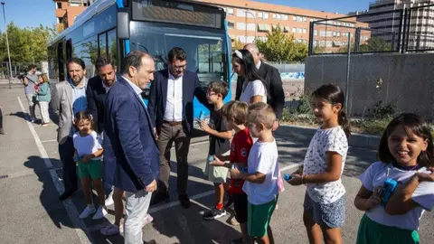 Presentación de Educabús en el CEIPSO José de Echegaray - Foto Ayuntamiento de Madrid