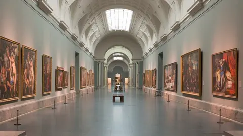 Vista de la Galería Central Museo del Prado, 2018 - Foto José Belló Aliaga