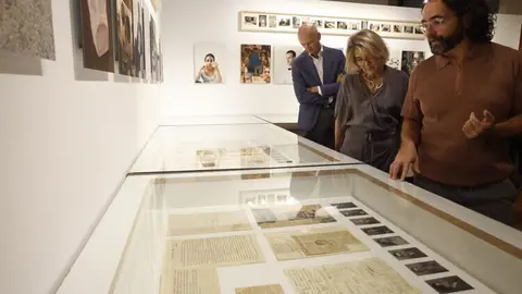 La delegada de Cultura, Turismo y Deportes, Marta Rivera de la Cruz en Serrería Belga