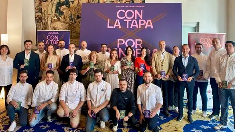 La concejala delegada de Turismo, Almudena Maíllo, en la presentación de Hotel Tapa Tour - Foto Ayuntamiento de Madrid