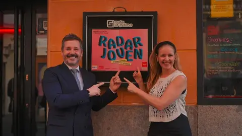 Los consejeros Dávila y De Paco Serrano, en la presentación de los conciertos Radar Joven - Foto Comunidad de Madrid