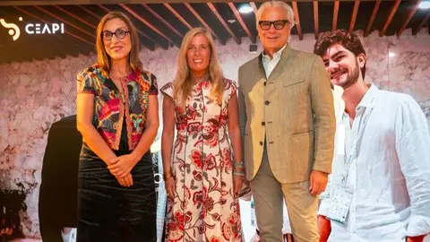 Albert ha presentado las políticas del Gobierno regional durante el encuentro - Foto Comunidad de Madrid